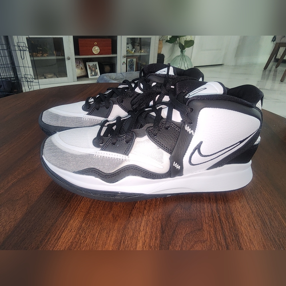 Kyrie Irving Nike Black and White Sneakers